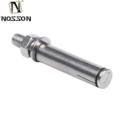 M10x100 304 roestvrij staal Externe hex uitbreidingsbout Schroef schroef schroef schroef voor de bouw Finish Plain