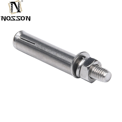M10x100 304 roestvrij staal Externe hex uitbreidingsbout Schroef schroef schroef schroef voor de bouw Finish Plain