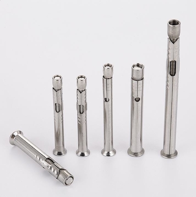 DIN-standaard 304 van roestvrij staal Countersunk Head Hex Socket Expansion Bolt Sleeve Anchors voor venster- of deurraam bevestigd in zilver