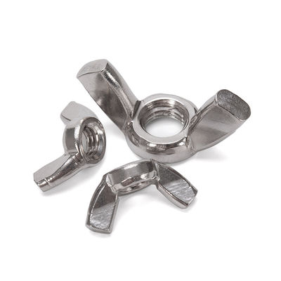 Roestvrij staal 304/316 Wing Butterfly Nuts met gegalvaniseerde afwerking JIS Standard Metric Measuring System Duurzaam
