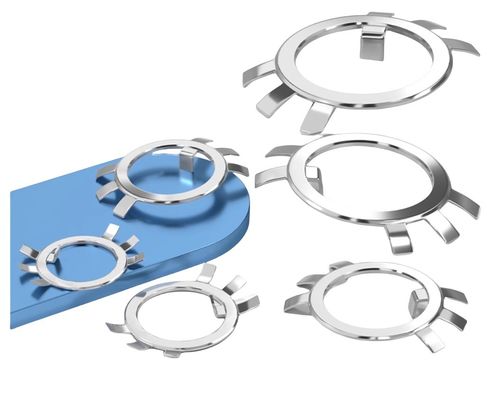 Springlock wasmachines voor elektrische installaties M10 M12 M14 M60 Carbon Steel JIS Standard Split Style Six Claw Washer