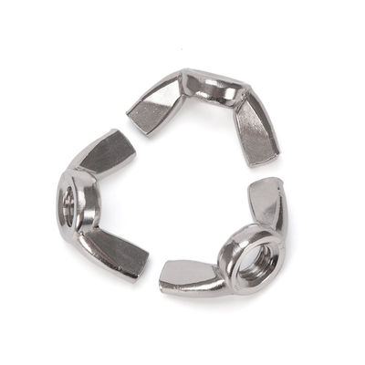 Roestvrij staal 304/316 Wing Butterfly Nuts met gegalvaniseerde afwerking JIS Standard Metric Measuring System Duurzaam