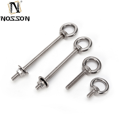 Marine Lifting Ring Screw Loop Hole Steel Eye Bolt M6 M8 M10 met DIN Standard en INCH Measurement System