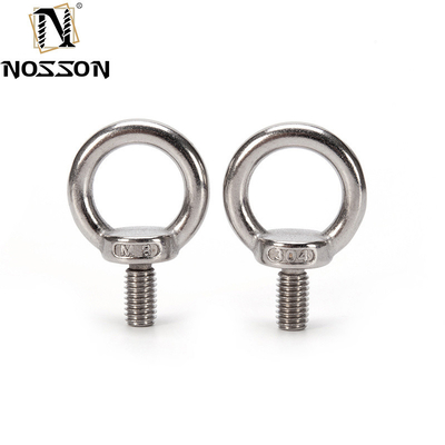 Marine Lifting Ring Screw Loop Hole Steel Eye Bolt M6 M8 M10 met DIN Standard en INCH Measurement System