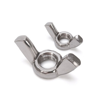 ISO-standaard Zwarte oxide afwerking gegalvaniseerde vlindernoten Precision Casting Carbon Steel Roestvrij staal vergrendeling vleugelnoot voor duurzaam