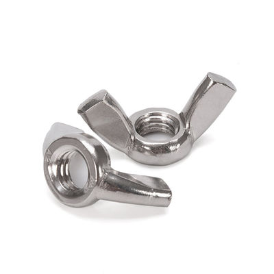 Passivated Finish DIN Standard Wing Nuts voor metrische meetsystemen en oliegastoepassingen in imperial units