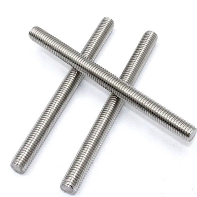 Messing M6 M8 M10 M12 M14 M16 M20 M24 Stukbouten 304 Roestvrij staal Dubbelkopdraadstaaf Metrisch Standaard Dubbelkopschroef
