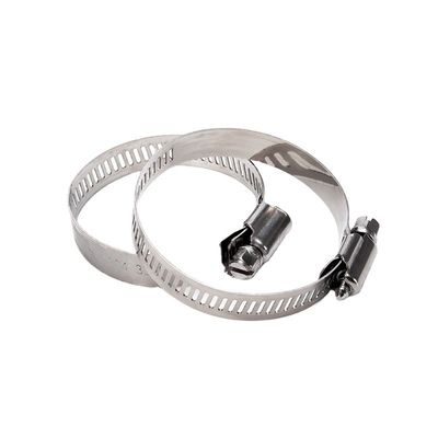 Oppervlakte plain Amerikaanse verstelbare buis klem Worm Gear 201 304 roestvrij staal slang klemmen 10-16 met ZINK afwerking monster