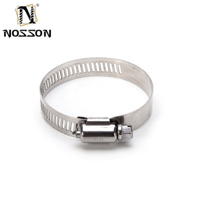 Oppervlakte plain Amerikaanse verstelbare buis klem Worm Gear 201 304 roestvrij staal slang klemmen 10-16 met ZINK afwerking monster