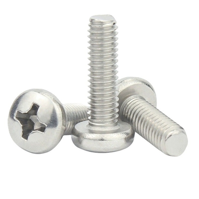 Metrische roestvrijstalen DIN 7985 Phillips Pan Machine Head Schroef M2 M3 M4 M5 M6 M7 M8 M10 6-32 voor industriële toepassingen