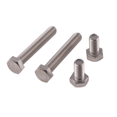 Plain Finish Metric Measurement System 8.8 Grade Hex Bolts and Nuts M6-M36 M10 DIN933 934 voor zware toepassingen
