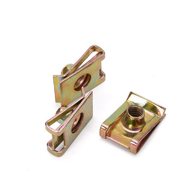 Tianqi Fasteners' Blue Phosphate Finish Hexagon Head DIN 34818 M6 Auto Spring Clip Speed Nut voor zware toepassingen