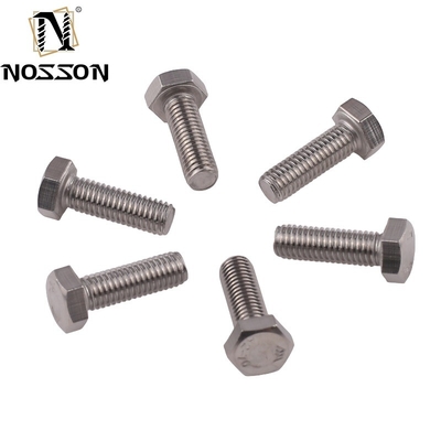 Plain Finish Metric Measurement System 8.8 Grade Hex Bolts and Nuts M6-M36 M10 DIN933 934 voor zware toepassingen