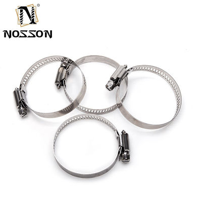 Verstelbare worm gear slang klemmen in 304 roestvrij staal voor 6 inch 141-165mm Range Metric Measurement en DIN Standard