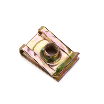 Hexagonale kop gegalvaniseerd 304 roestvrij staal koolstofstaal klemmoer Mechanische en elektrische kast Buckle Spring met eenvoudige afwerking