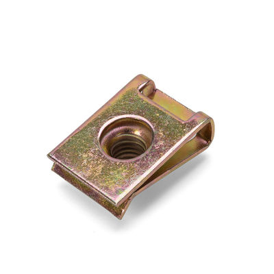 Industrie staal M4-M10 draad Precision roestvrij staal metaal U Clip Nut in plain afwerking voor precisie OEM-behoeften