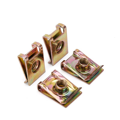 Industrie staal M4-M10 draad Precision roestvrij staal metaal U Clip Nut in plain afwerking voor precisie OEM-behoeften