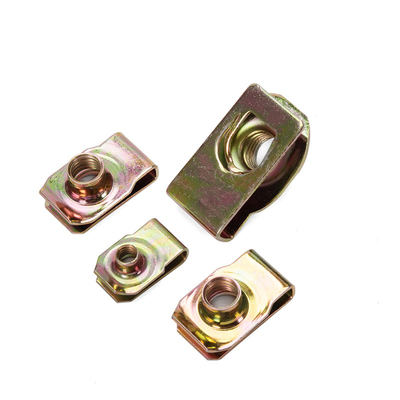 Verbindingsstukken voor waterbehandeling OEM Precision Nut Metric Measurement System M4 M6 M8 M10 U-vormige veerclipnoot voor automobiel