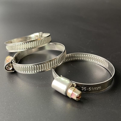 ODM-ondersteuning Metrische meting DIN-standaard zware 304 roestvrijstalen slangklem voor aangepaste grootte Duits type hydraulisch