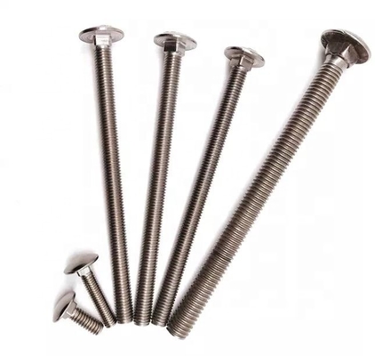 Stainless Steel Sliver Carriage Bolts DIN 603 De perfecte bevestigingsmiddelen voor zware toepassingen