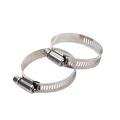 ODM-aanpassingsondersteuning 304 staal 6 inch keelhoop voor het bevestigen van kabel slang klem niet-standaard Duits type Strong 16-300mm