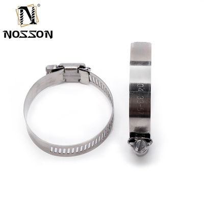 ODM-aanpassingsondersteuning 304 staal 6 inch keelhoop voor het bevestigen van kabel slang klem niet-standaard Duits type Strong 16-300mm