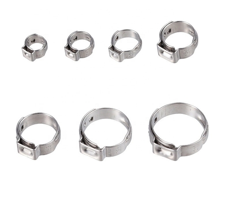 304 roestvrij staal enkelouderclamps voor de algemene industrie van -levering op maat Support OEM Sample Instock