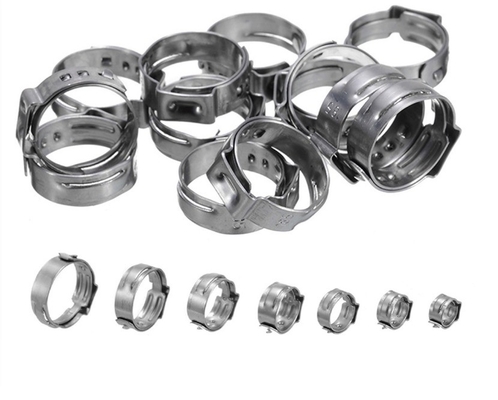 304 roestvrij staal enkelouderclamps voor de algemene industrie van -levering op maat Support OEM Sample Instock