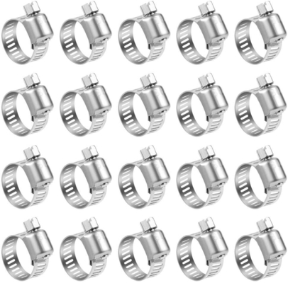 Zinc Finish Heavy Duty Clamp voor stevige slang en buis Voorbeeld In Stock Duurzaam ontwerp Roestvrij staal Algemene doeleinden Worm-Drive Clamps