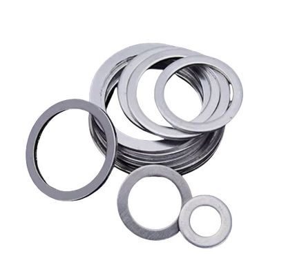 Gepersonaliseerde zwarte afwerking Aluminium Countersunk Flat Washer voor M3-M30 schroeven Zware industrie van aangepaste wasmachine