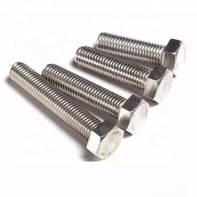 Metrisch meetsysteem M6-M36 M10 Zwarte hexbolt moerwasser DIN933 8.8 12.9 Klasse BLAU GEKLEurde afwerking voor de productie