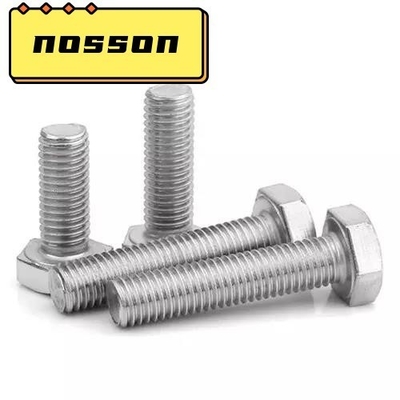 Metrisch meetsysteem M6-M36 M10 Zwarte hexbolt moerwasser DIN933 8.8 12.9 Klasse BLAU GEKLEurde afwerking voor de productie