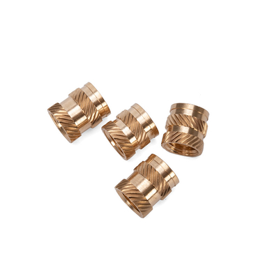 Gekerfde koperen draad Invoegnoot Voor Plastic Flare Nut M3 M4 M5 M6 M8 M10 M12 1/4 3/8 5/16 GB