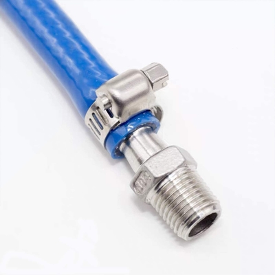 In-stock algemene doeleinden worm-drive klemmen voor stevige slang en buis verstelbare bereik 118-140mm metrisch meetsysteem