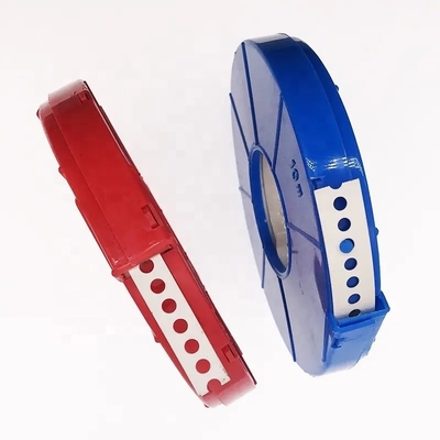 Draadmontageoplossing 100% QC goedgekeurd wit metaal afgerond geperforeerd bandband voor het bundelen van draad