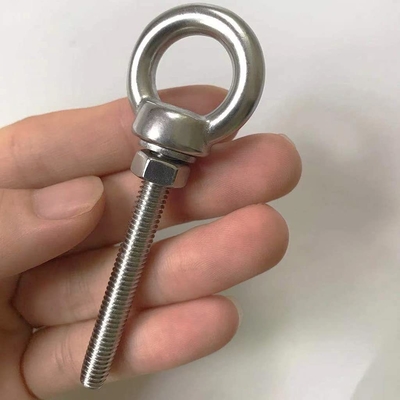 INCH-metersysteem Oogbouten van roestvrij staal M6 Schouder 1/4&quot; x 2&quot; Heavy Duty Oogbouten Schroeven voor het tillen