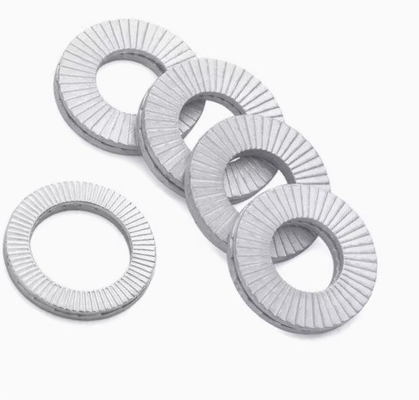 M14 Bolts Wedge Locking Washers 10pcs Manganese Steel Safety Washers met ISO-standaard en trillingsresistentie Voedseldranken