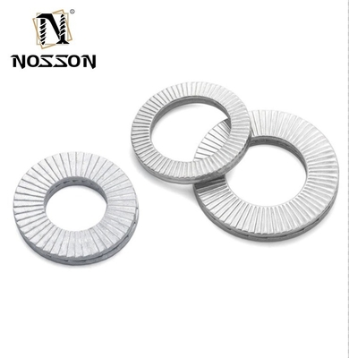 M14 Bolts Wedge Locking Washers 10pcs Manganese Steel Safety Washers met ISO-standaard en trillingsresistentie Voedseldranken