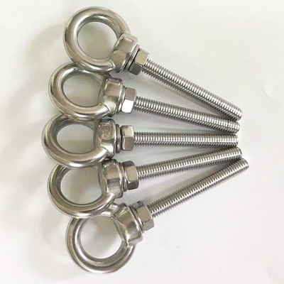 INCH-metersysteem Oogbouten van roestvrij staal M6 Schouder 1/4&quot; x 2&quot; Heavy Duty Oogbouten Schroeven voor het tillen