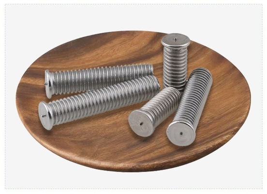 Koolstofstaal koper geplatte Cd stud welding Iso 13918 Spot weld stud voor scheepsbouw DIN Standard ZINC Finish bevestigingsmiddel