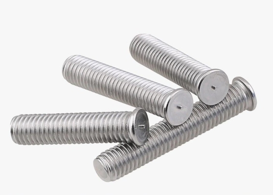 Koolstofstaal koper geplatte Cd stud welding Iso 13918 Spot weld stud voor scheepsbouw DIN Standard ZINC Finish bevestigingsmiddel