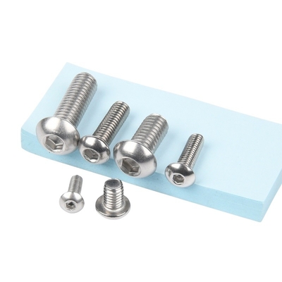 Roestvrij staal 304 316 Hex Socket Pan Head Screw Button Head Screw met Black Oxide Finish in Metric Measurement System