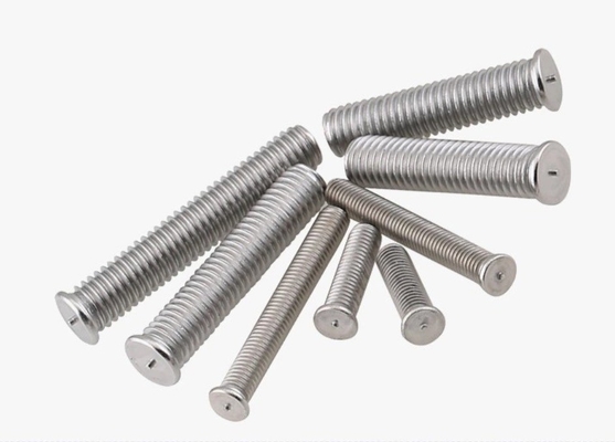 Koolstofstaal koper geplatte Cd stud welding Iso 13918 Spot weld stud voor scheepsbouw DIN Standard ZINC Finish bevestigingsmiddel