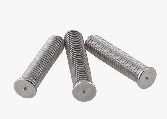 Koolstofstaal koper geplatte Cd stud welding Iso 13918 Spot weld stud voor scheepsbouw DIN Standard ZINC Finish bevestigingsmiddel