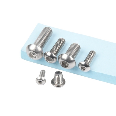 Roestvrij staal 304 316 Hex Socket Pan Head Screw Button Head Screw met Black Oxide Finish in Metric Measurement System