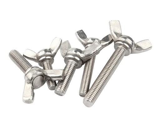 ANSI/ASME-standaard M6 M8 M10 Roestvrij staal vleugelbouten en moeren Corrosiebestendig voor industriële machines