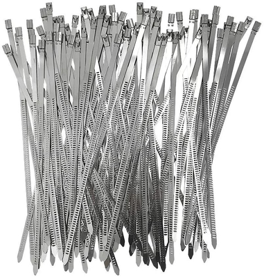 Versatile nylon ball lock roestvrij staal kabelbanden SS201/SS304/SS316 100% QC goedgekeurd voor een breed scala aan doeleinden