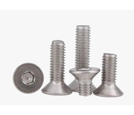 304 roestvrij staal Din7991 M3-M16 Countersunk Head Hexagon Socket Screw voor BS Standard Fastener Distributors