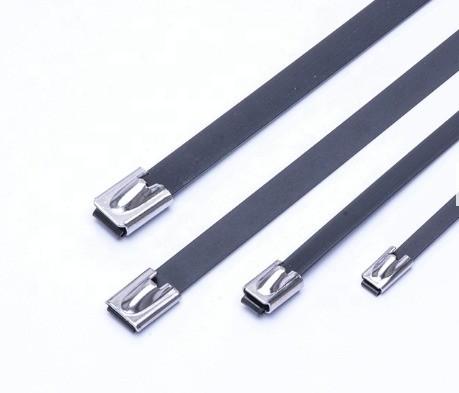 Versatile nylon ball lock roestvrij staal kabelbanden SS201/SS304/SS316 100% QC goedgekeurd voor een breed scala aan doeleinden