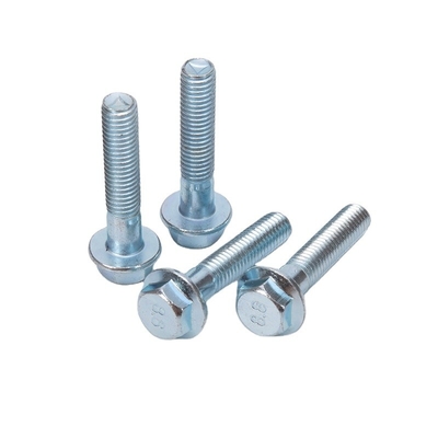 Hoogwaardig A2-70 koolstofstaal 5/16 geflansde hexageleiderbouten volgedaagd 5/16&quot;-18 x 3/4&quot; Klasse 5 voor klantvereisten